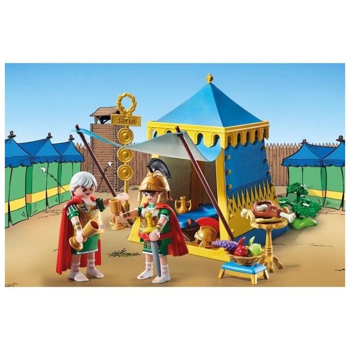 PLAYMOBIL - 71015 - Astérix : La tente des légionnaires