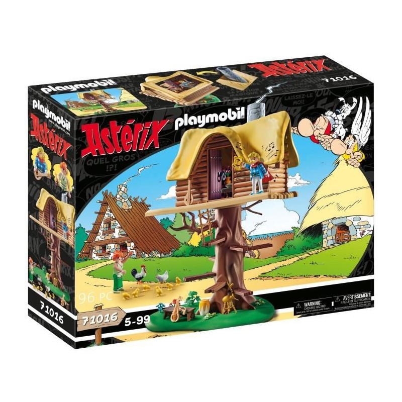 PLAYMOBIL - 71016 - Astérix : La hutte d'Assurancetourix