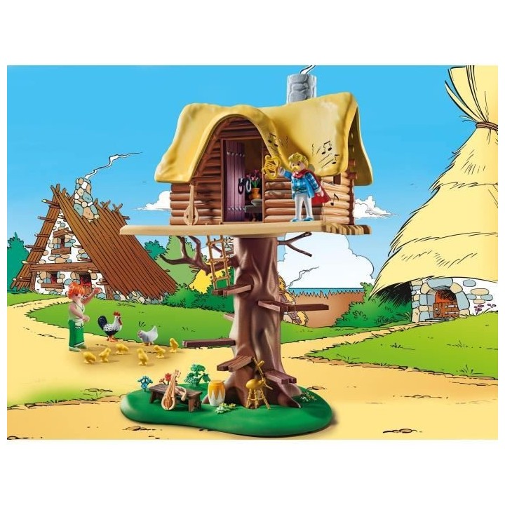 PLAYMOBIL - 71016 - Astérix : La hutte d'Assurancetourix