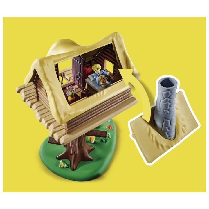 PLAYMOBIL - 71016 - Astérix : La hutte d'Assurancetourix