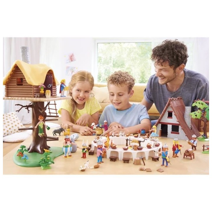 PLAYMOBIL - 71016 - Astérix : La hutte d'Assurancetourix