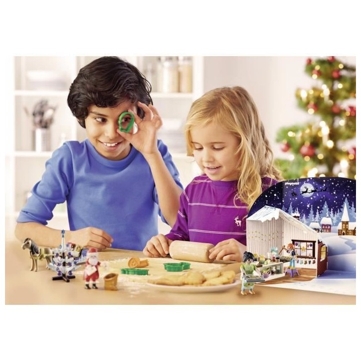 PLAYMOBIL - 71088 - Calendrier de l'Avent Pâtisserie de Noël