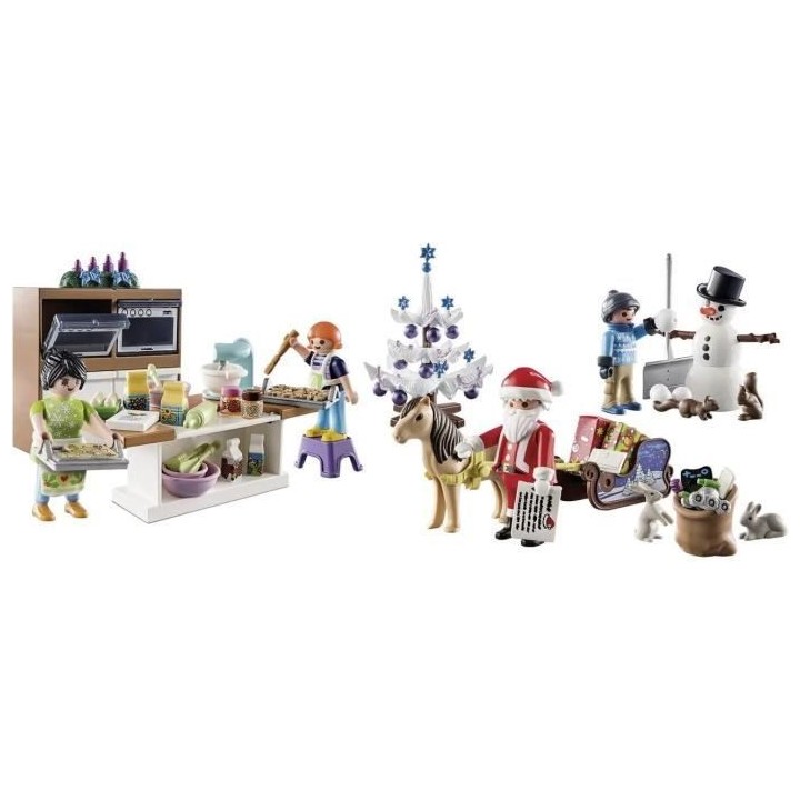 PLAYMOBIL - 71088 - Calendrier de l'Avent Pâtisserie de Noël