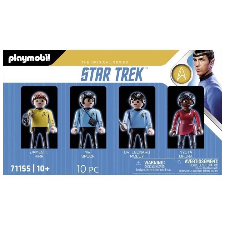 PLAYMOBIL - 71155 - Equipe Star Trek