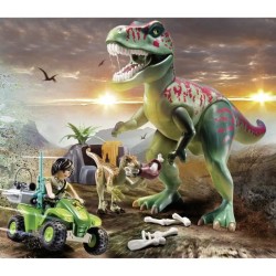 PLAYMOBIL - 71183 - Explorateur avec quad et tyrannosaure