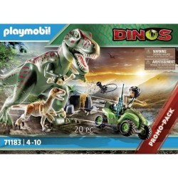 PLAYMOBIL - 71183 - Explorateur avec quad et tyrannosaure