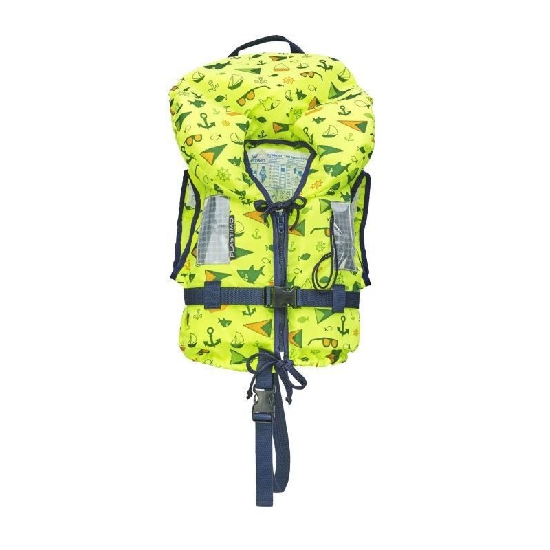 PLASTIMO Gilet Typhon Requin - 20/30 kg - 100N - Jaune