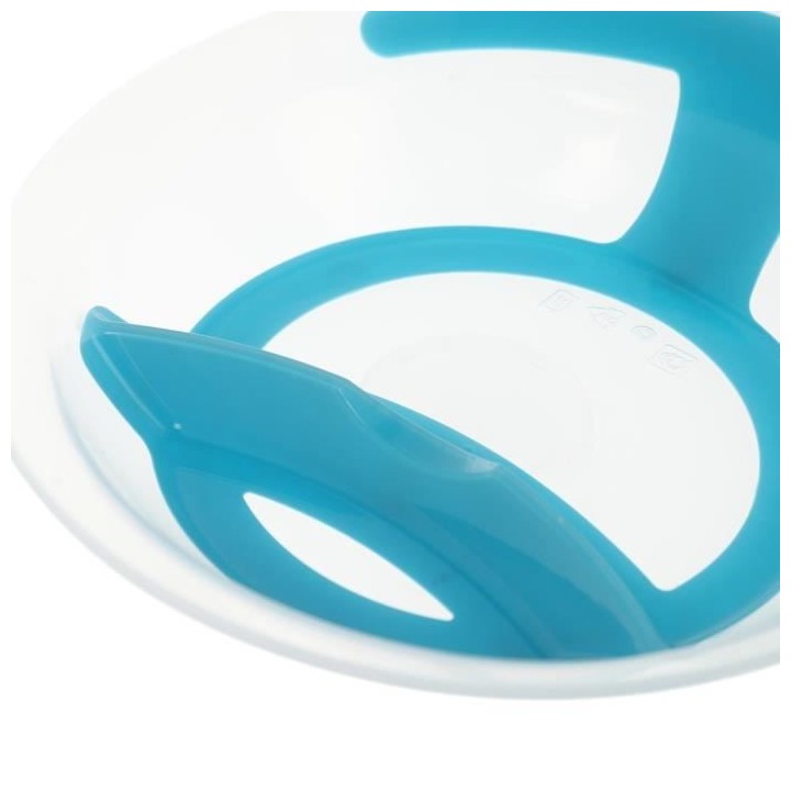 MILL'O BÉBÉ Assiette Bébé Compartimentée Micro Ondable Translucid