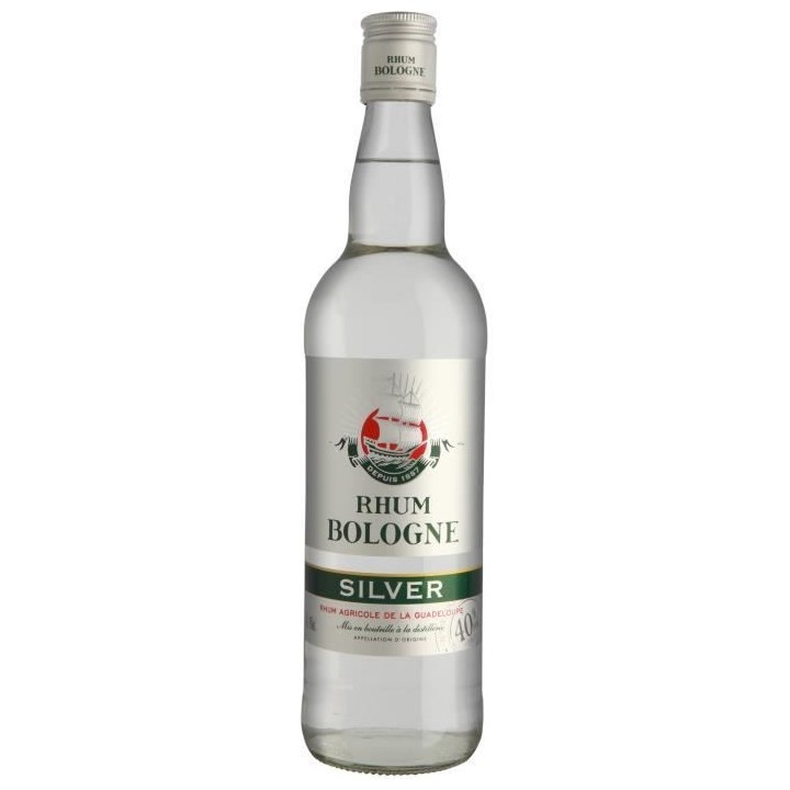Bologne - Silver - Rhum - 40.0% Vol. - 70 cl