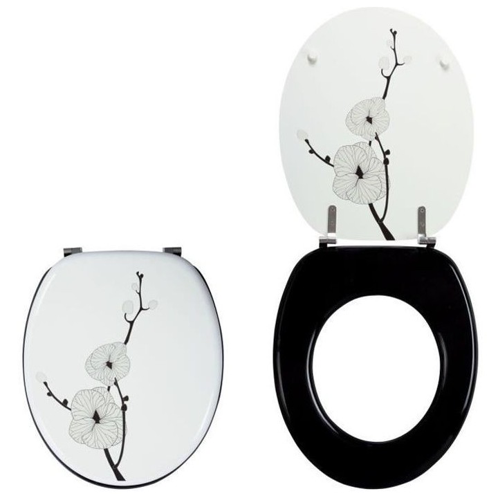 Abattant wc Déco Fleur Japonnaise