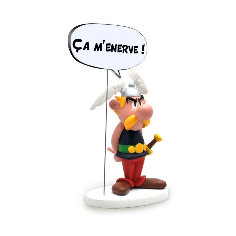 Figurine de Collection - COLLECTOYS - Bulle Astérix : Ça m'énerve