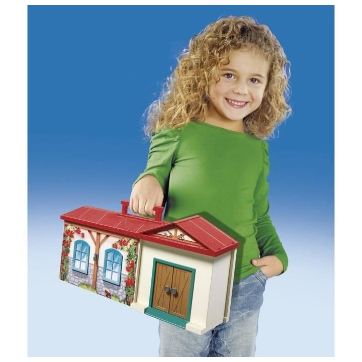 PLAYMOBIL 4897 - Country - Ferme Transportable - Exclusivité Cdiscoun