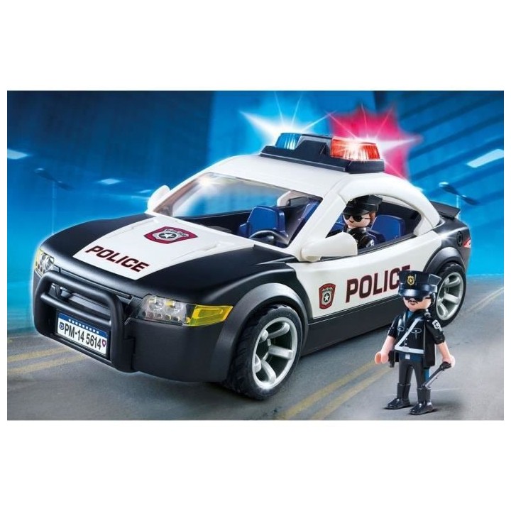 PLAYMOBIL - 5673 - Voiture de Police - Exclusivité Cdiscount