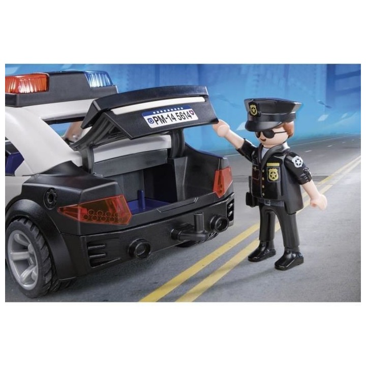 PLAYMOBIL - 5673 - Voiture de Police - Exclusivité Cdiscount