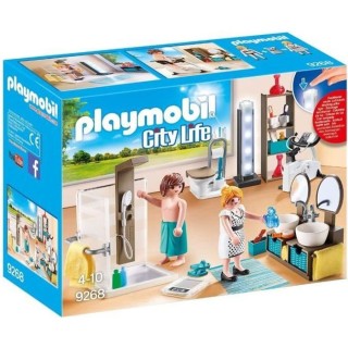 PLAYMOBIL - 9268 - City Life - La Maison Moderne - Salle de Bain avec