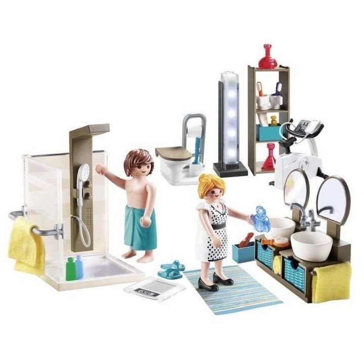 PLAYMOBIL - 9268 - City Life - La Maison Moderne - Salle de Bain avec