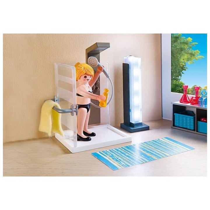 PLAYMOBIL - 9268 - City Life - La Maison Moderne - Salle de Bain avec