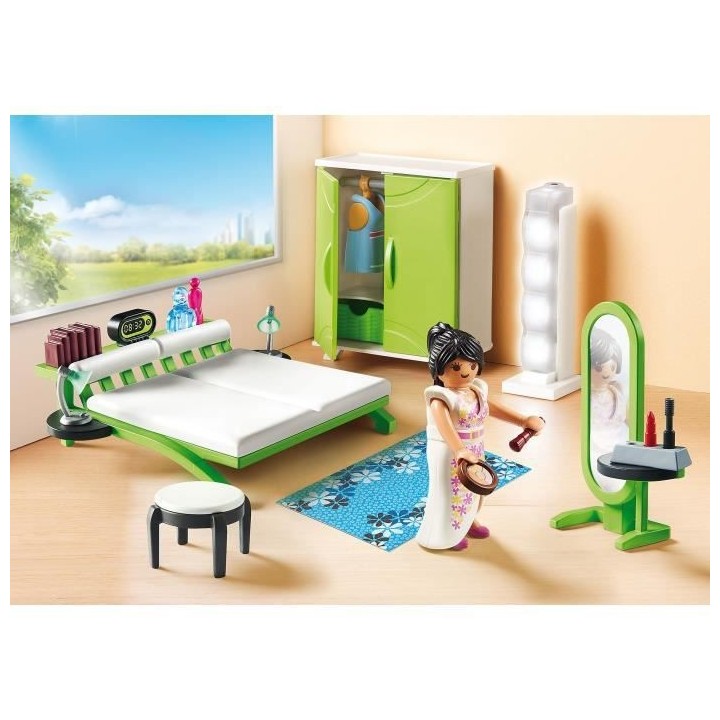 PLAYMOBIL - 9271 - City Life - La Maison Moderne - Chambre avec Espace