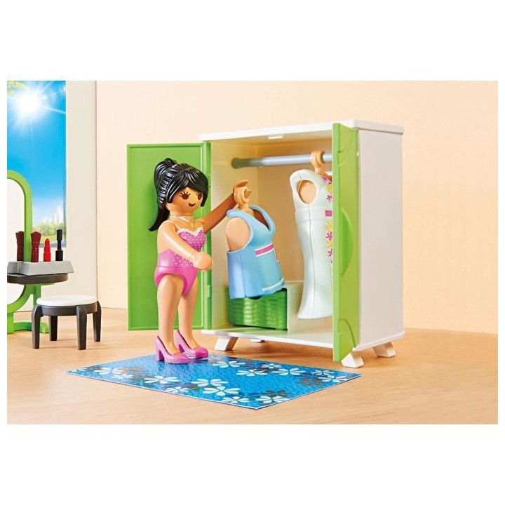 PLAYMOBIL - 9271 - City Life - La Maison Moderne - Chambre avec Espace