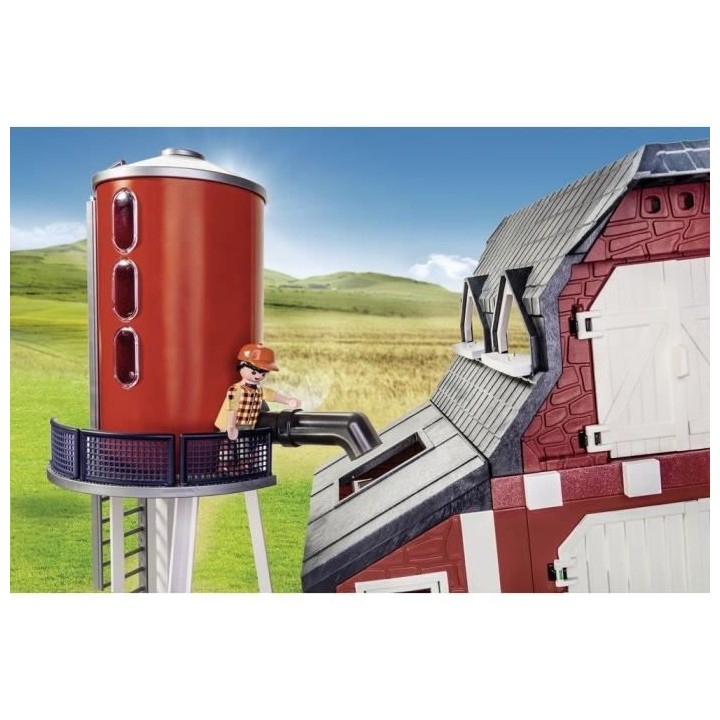 PLAYMOBIL - 9315 - Country La Ferme - Ferme avec silo