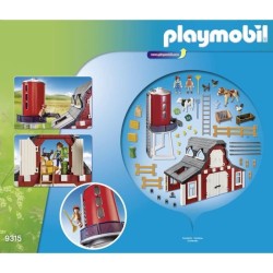 PLAYMOBIL - 9315 - Country La Ferme - Ferme avec silo