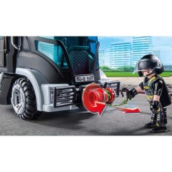 PLAYMOBIL 9360 - City Action - Camion policiers d'élite avec sirene et gyrophare