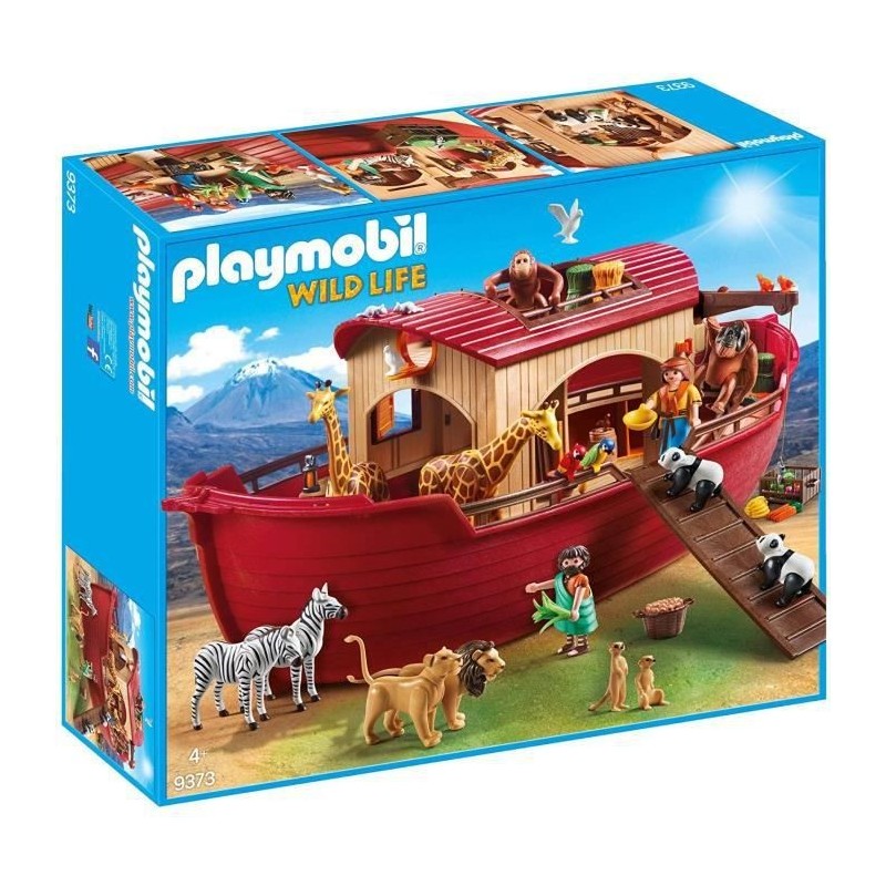 PLAYMOBIL 9373 - Arche de Noé avec animaux