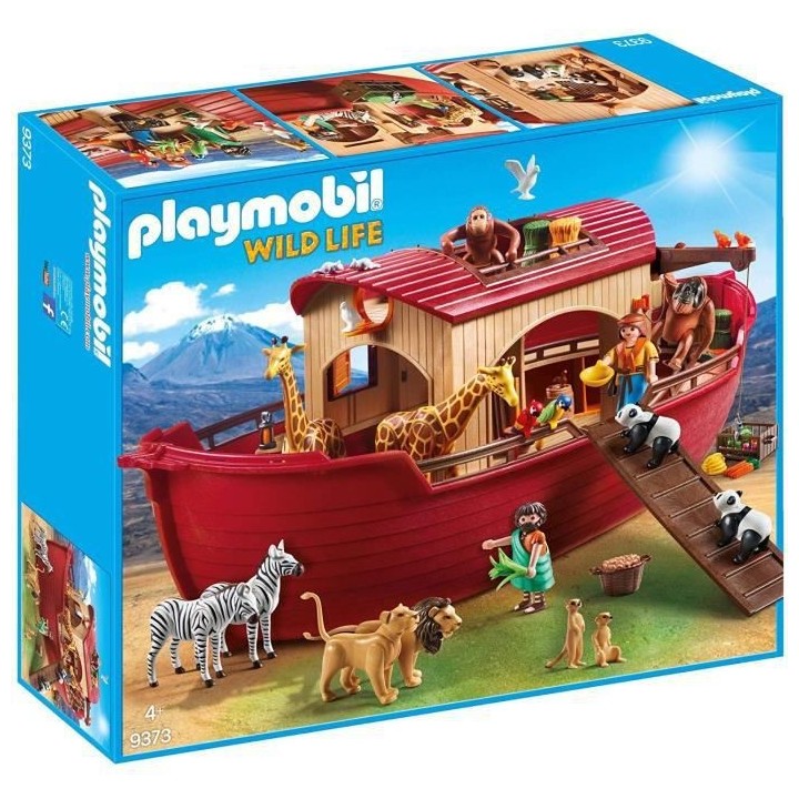PLAYMOBIL 9373 - Arche de Noé avec animaux
