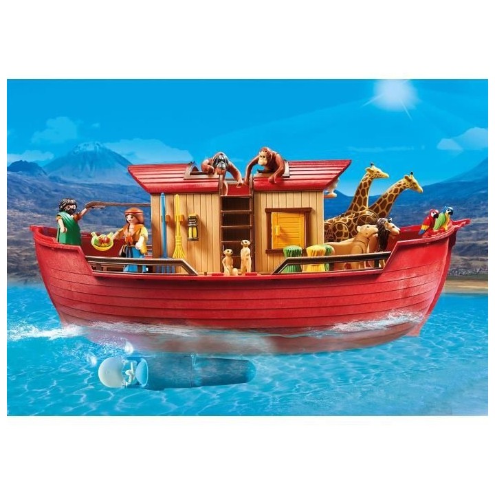 PLAYMOBIL 9373 - Arche de Noé avec animaux