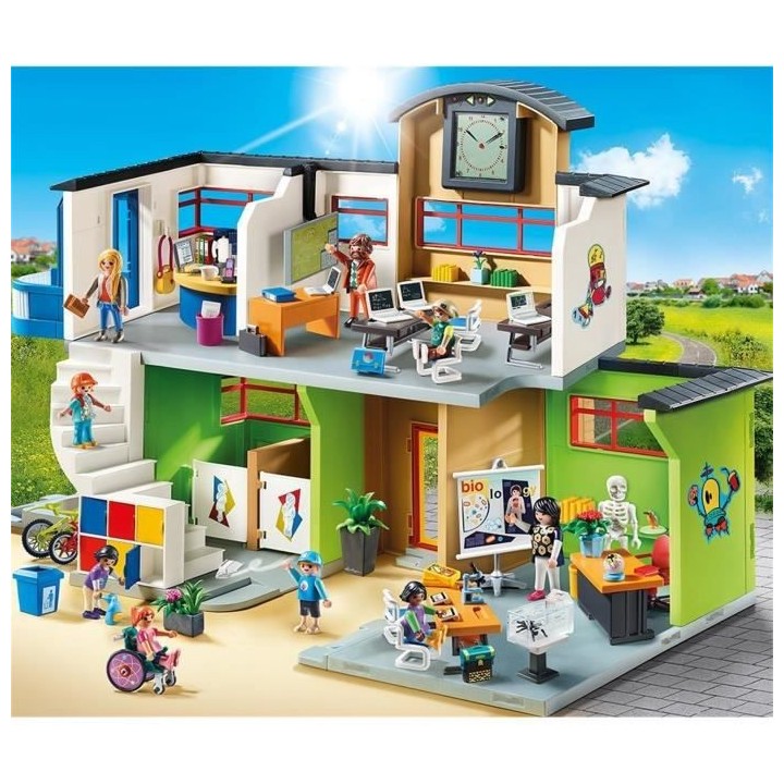 PLAYMOBIL - 9453 - City Life - Ecole aménagée