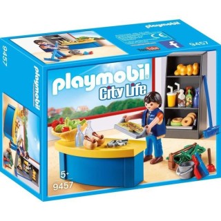 PLAYMOBIL - 9457 - City Life - Surveillant avec boutique