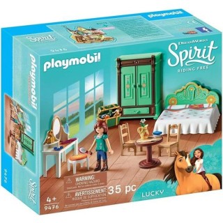 PLAYMOBIL 9476 - Spirit - Chambre de Lucky