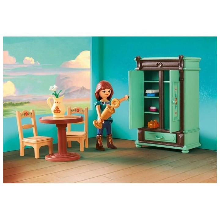 PLAYMOBIL 9476 - Spirit - Chambre de Lucky