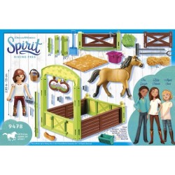 PLAYMOBIL 9478 - Spirit - Lucky et Spirit avec box