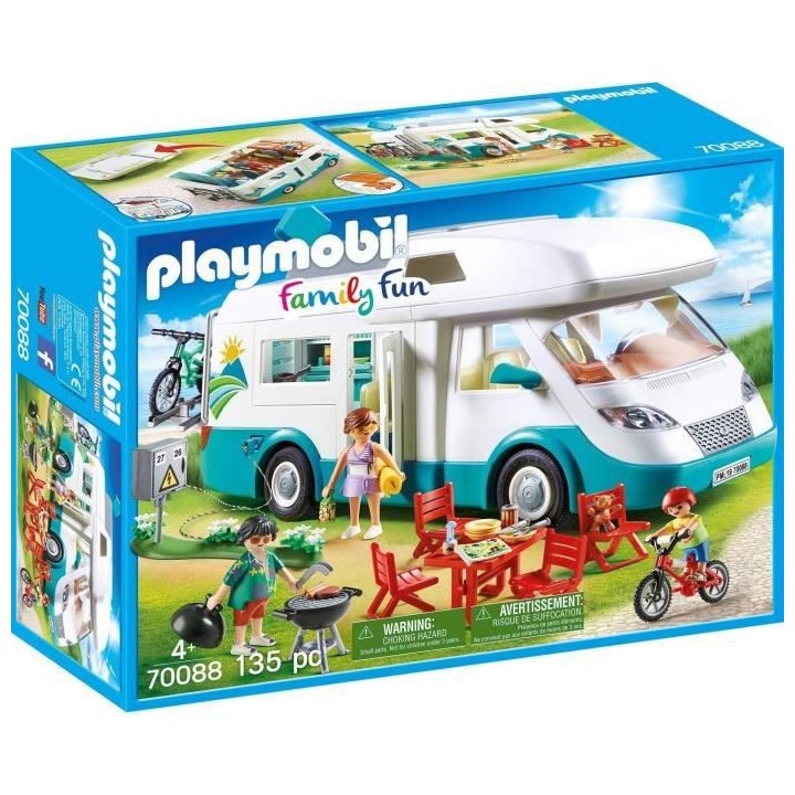 PLAYMOBIL 70088 - Family Fun - Famille et camping-car