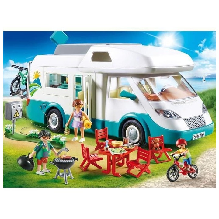 PLAYMOBIL 70088 - Family Fun - Famille et camping-car