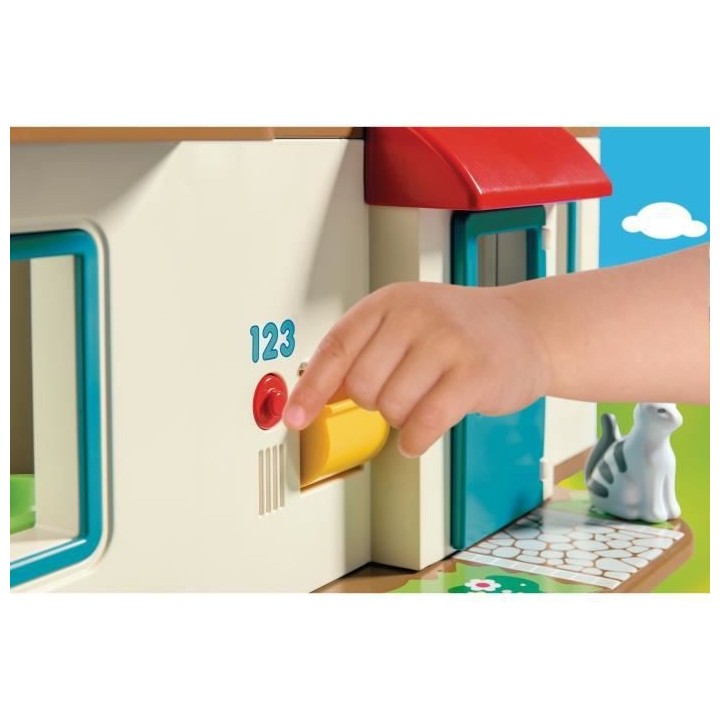PLAYMOBIL - 70129 - PLAYMOBIL 1.2.3 - Maison familiale