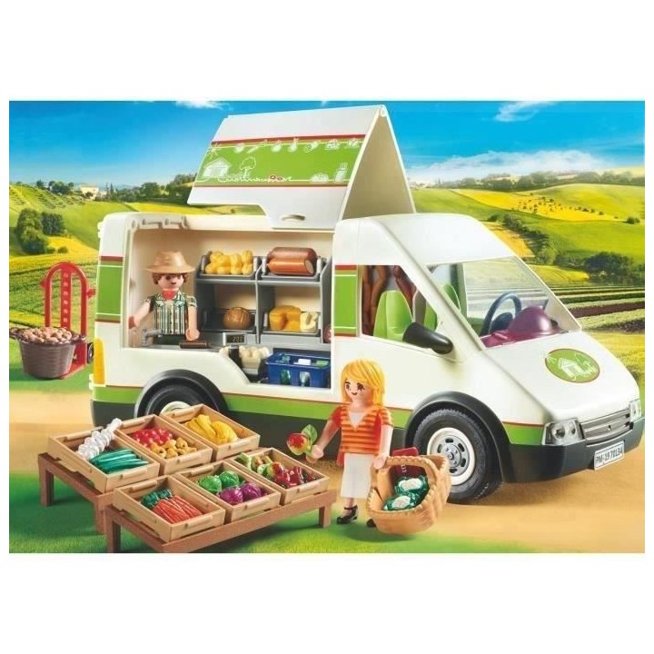 PLAYMOBIL - 70134 - Country La Ferme - Camion de marché