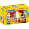 PLAYMOBIL - 70180 - PLAYMOBIL 1.2.3 - Centre équestre transportable