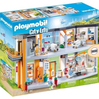 PLAYMOBIL 70190 - City Life - Hôpital aménagé