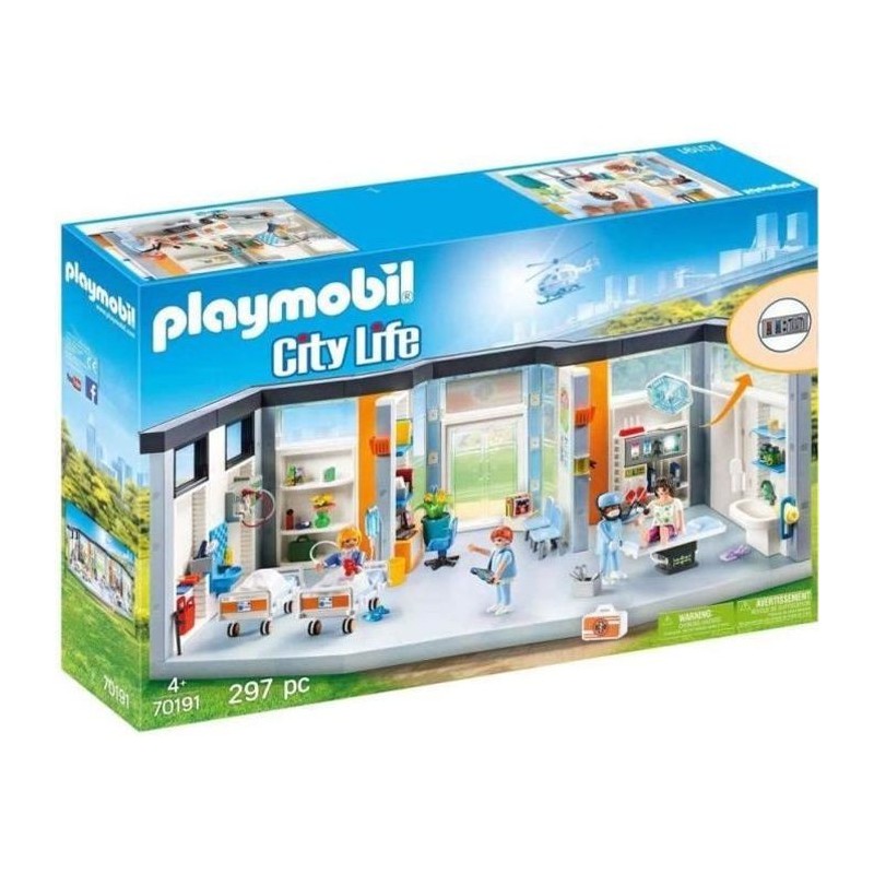 PLAYMOBIL 70191 - City Life - Clinique équipée