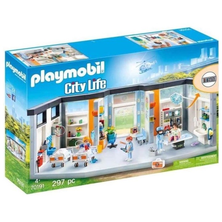 PLAYMOBIL 70191 - City Life - Clinique équipée