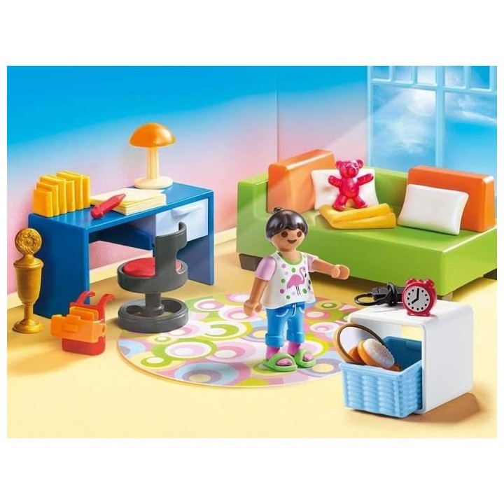 PLAYMOBIL - 70209 - Dollhouse La Maison Traditionnelle - Chambre d'enf