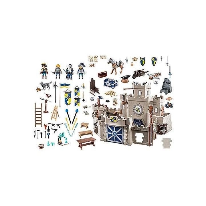 PLAYMOBIL - 70220 - Novelmore - Grand château des Chevaliers Novelmor