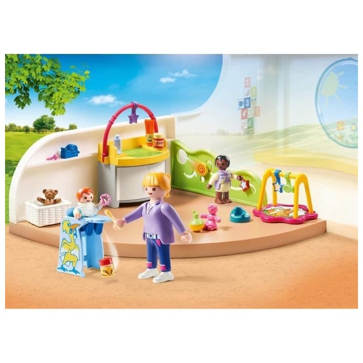 PLAYMOBIL - 70282 - Espace creche pour bébés