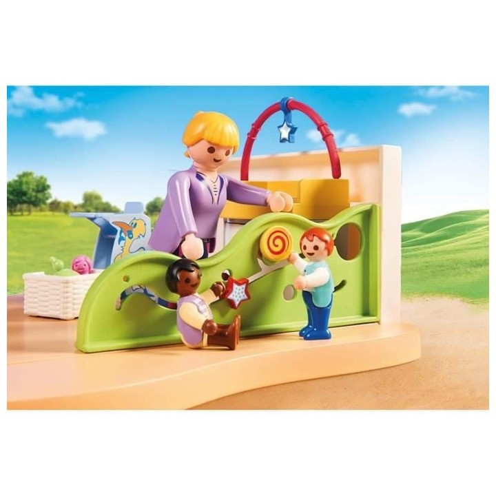 PLAYMOBIL - 70282 - Espace creche pour bébés
