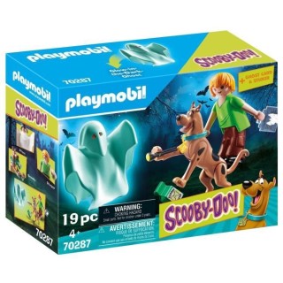PLAYMOBIL 70287 - SCOOBY-DOO! Scooby & Sammy avec fantôme