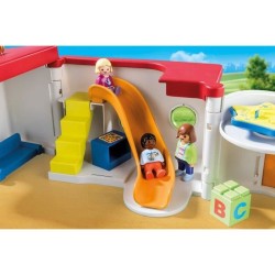 PLAYMOBIL - 70399 - PLAYMOBIL 1.2.3 - Garderie transportable