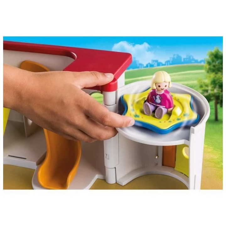 PLAYMOBIL - 70399 - PLAYMOBIL 1.2.3 - Garderie transportable