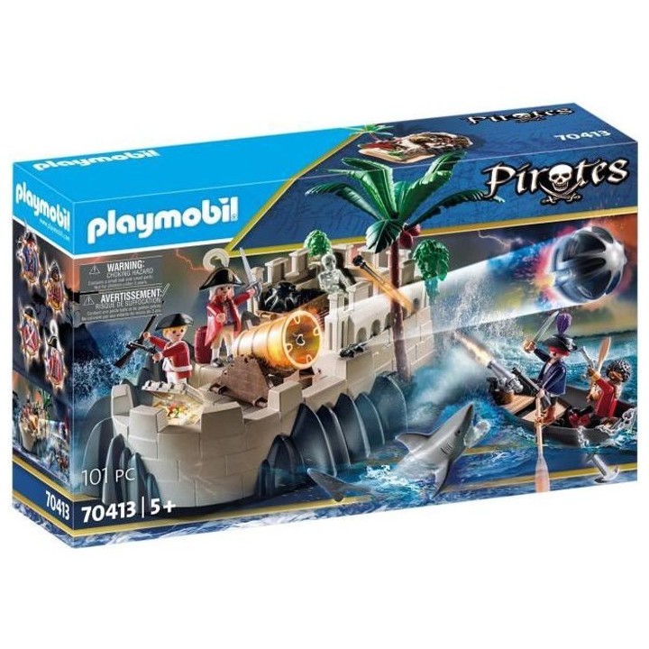 PLAYMOBIL 70413 - Les Pirates - Bastion des soldats